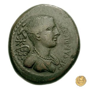 476/1 - bronzo C. Iulius Caesar / C. Clovius 45 BC