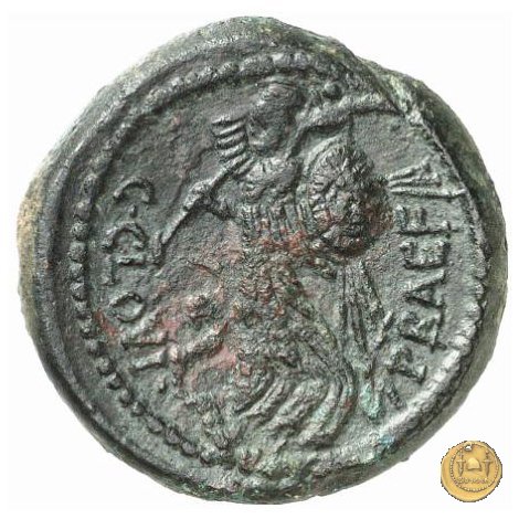 476/1 - bronzo C. Iulius Caesar / C. Clovius 45 BC