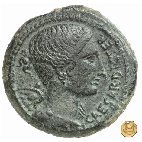 476/1 - bronzo C. Iulius Caesar / C. Clovius 45 BC