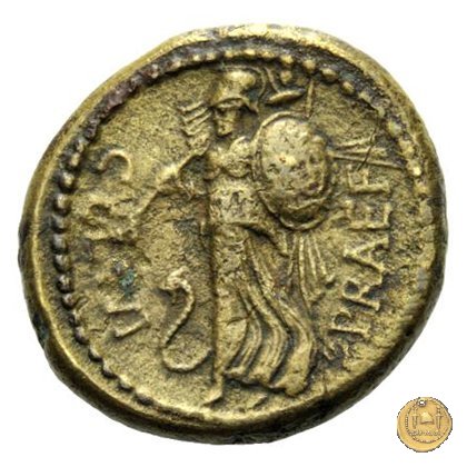 476/1 - bronzo C. Iulius Caesar / C. Clovius 45 BC