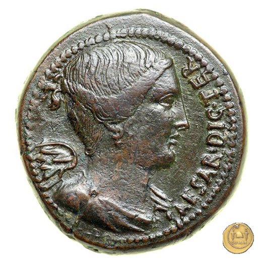 476/1 - bronzo C. Iulius Caesar / C. Clovius 45 BC