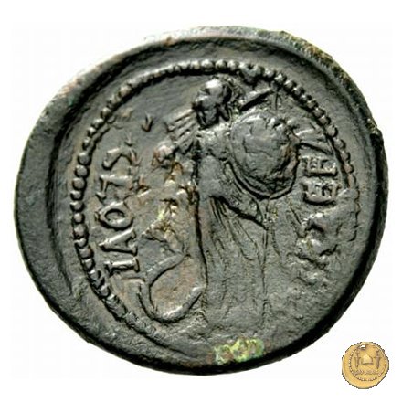 476/1 - bronzo C. Iulius Caesar / C. Clovius 45 BC