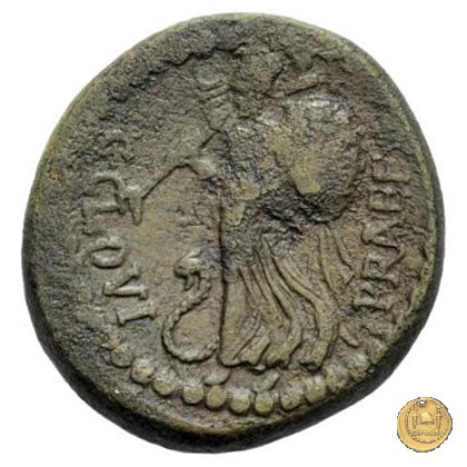 476/1 - bronzo C. Iulius Caesar / C. Clovius 45 BC