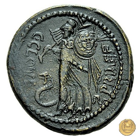 476/1 - bronzo C. Iulius Caesar / C. Clovius 45 BC