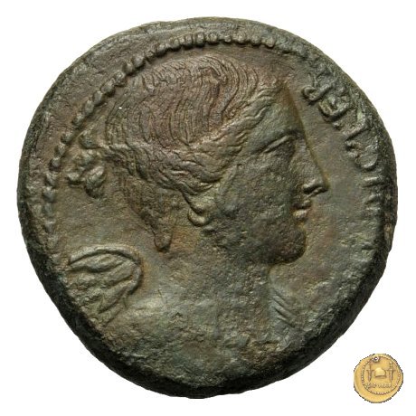 476/1 - bronzo C. Iulius Caesar / C. Clovius 45 BC