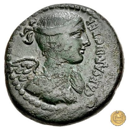 476/1 - bronzo C. Iulius Caesar / C. Clovius 45 BC