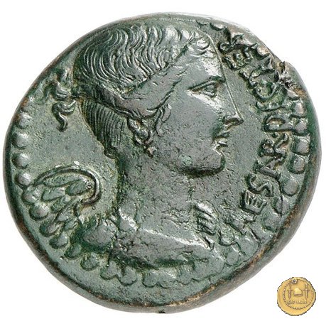 476/1 - bronzo C. Iulius Caesar / C. Clovius 45 BC