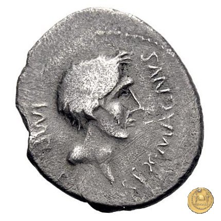 477/1 - denario Sex. Pompeius Magnus Pius 45-44 BC (Spagna)