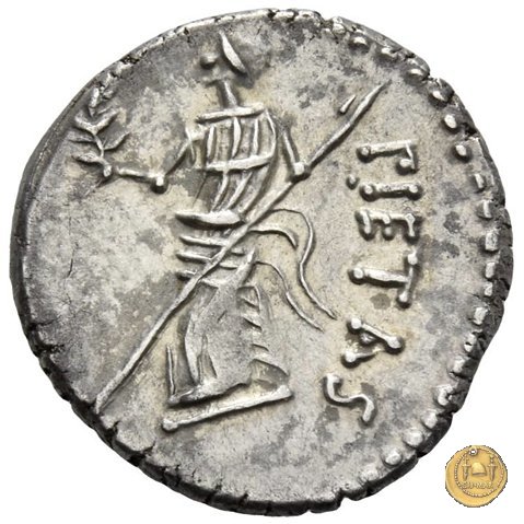 477/1 - denario Sex. Pompeius Magnus Pius 45-44 BC (Spagna)