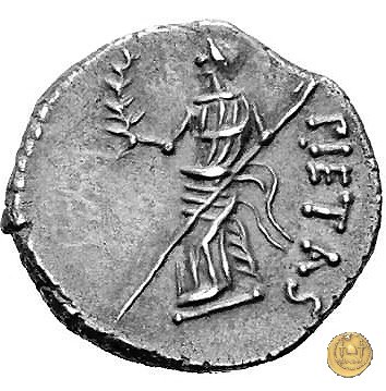 477/1 - denario Sex. Pompeius Magnus Pius 45-44 BC (Spagna)