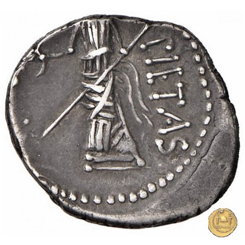 477/2 - denario Sex. Pompeius Magnus Pius 45-44 BC (Spagna)