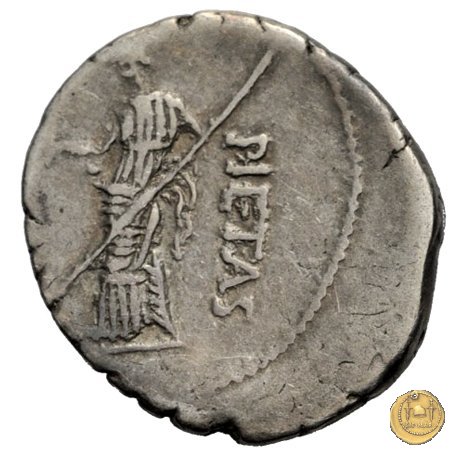 477/3 - denario Sex. Pompeius Magnus Pius 45-44 BC (Spagna)