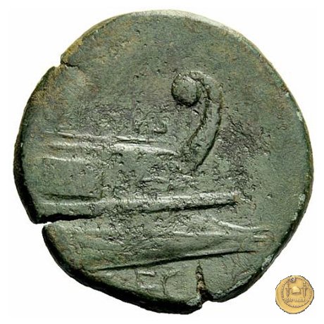 478/1 - asse Sex. Pompeius Magnus Pius / Eppius 45-44 BC (Sicilia)