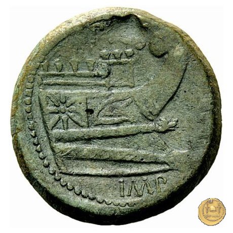 479/1 - asse Sex. Pompeius Magnus Pius 45 BC (Sicilia)