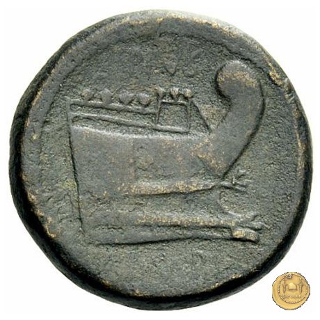 479/1 - asse Sex. Pompeius Magnus Pius 45 BC (Sicilia)