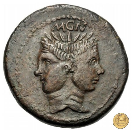 479/1 - asse Sex. Pompeius Magnus Pius 45 BC (Sicilia)