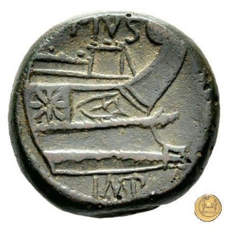 479/1 - asse Sex. Pompeius Magnus Pius 45 BC (Sicilia)