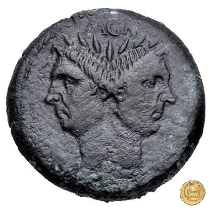 479/1 - asse Sex. Pompeius Magnus Pius 45 BC (Sicilia)