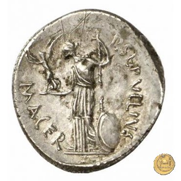 480/10 - denario C. Iulius Caesar / P. Sepullius Macer 44 BC (Roma)