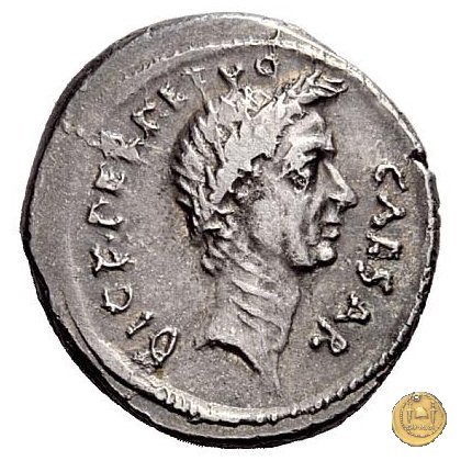 480/10 - denario C. Iulius Caesar / P. Sepullius Macer 44 BC (Roma)