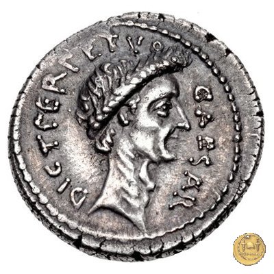 480/10 - denario C. Iulius Caesar / P. Sepullius Macer 44 BC (Roma)