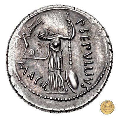 480/10 - denario C. Iulius Caesar / P. Sepullius Macer 44 BC (Roma)