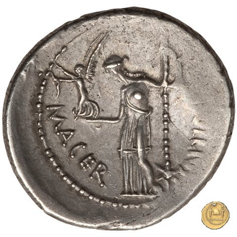 480/11 - denario C. Iulius Caesar / P. Sepullius Macer 44 BC (Roma)