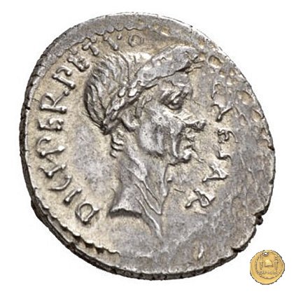 480/11 - denario C. Iulius Caesar / P. Sepullius Macer 44 BC (Roma)