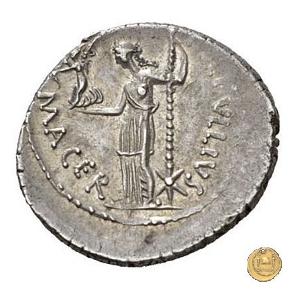 480/11 - denario C. Iulius Caesar / P. Sepullius Macer 44 BC (Roma)