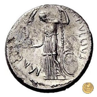 480/12 - denario C. Iulius Caesar / P. Sepullius Macer 44 BC (Roma)