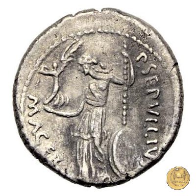 480/13 - denario C. Iulius Caesar / P. Sepullius Macer 44 BC (Roma)