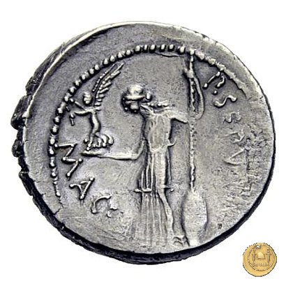 480/13 - denario C. Iulius Caesar / P. Sepullius Macer 44 BC (Roma)