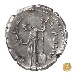 480/13 - denario C. Iulius Caesar / P. Sepullius Macer 44 BC (Roma)