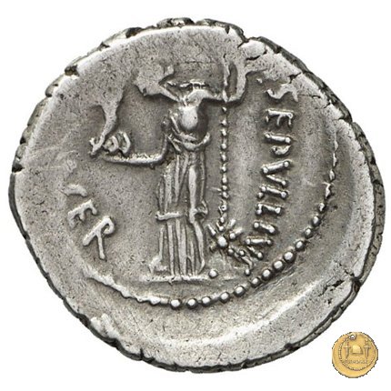 480/14 - denario C. Iulius Caesar / P. Sepullius Macer 44 BC (Roma)