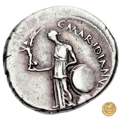 480/15 - denario C. Iulius Caesar / C. Cossutius Maridianus 44 BC (Roma)