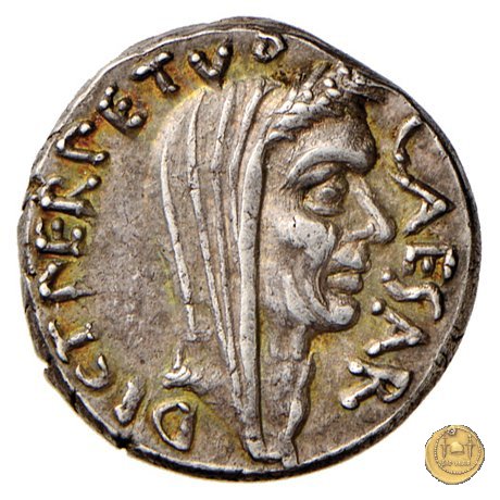 480/16 - denario C. Iulius Caesar / C. Cossutius Maridianus 44 BC (Roma)