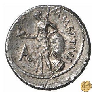 480/17 - denario C. Iulius Caesar / M. Mettius 44 BC (Roma)