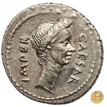 480/17 - denario C. Iulius Caesar / M. Mettius 44 BC (Roma)