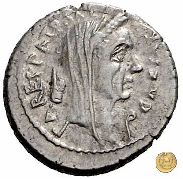 480/19 - denario C. Iulius Caesar / C. Cossutius Maridianus 44 BC (Roma)