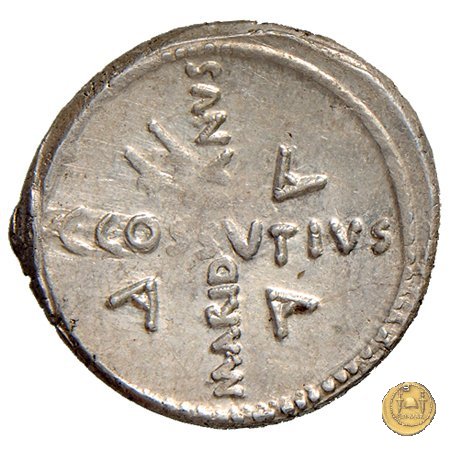 480/19 - denario C. Iulius Caesar / C. Cossutius Maridianus 44 BC (Roma)