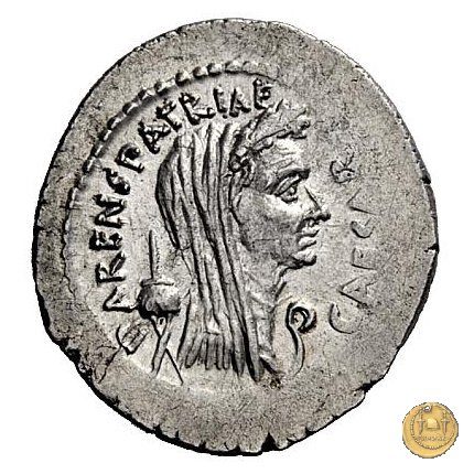 480/19 - denario C. Iulius Caesar / C. Cossutius Maridianus 44 BC (Roma)