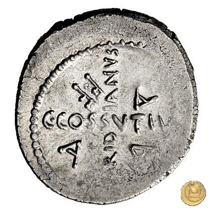 480/19 - denario C. Iulius Caesar / C. Cossutius Maridianus 44 BC (Roma)