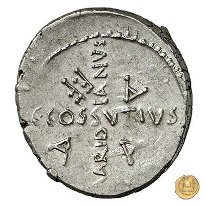 480/19 - denario C. Iulius Caesar / C. Cossutius Maridianus 44 BC (Roma)