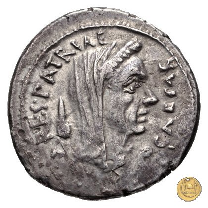 480/19 - denario C. Iulius Caesar / C. Cossutius Maridianus 44 BC (Roma)