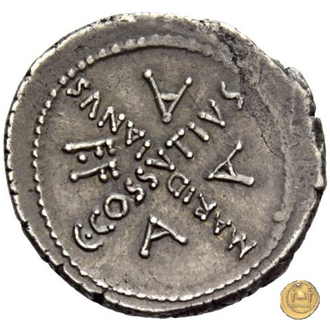 480/19 - denario C. Iulius Caesar / C. Cossutius Maridianus 44 a.C. (Roma)