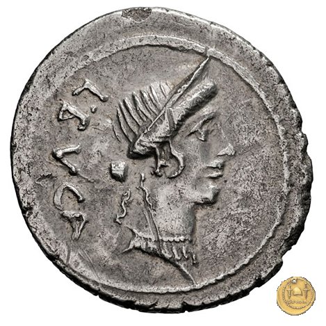 480/1 - denario L. Aemilius Buca 44 BC (Roma)