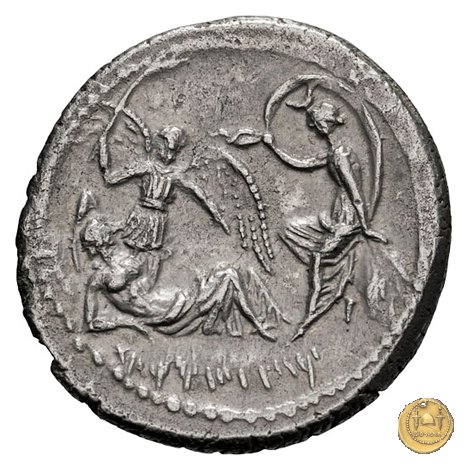 480/1 - denario L. Aemilius Buca 44 BC (Roma)