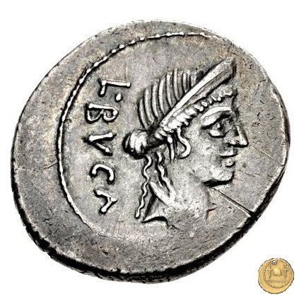 480/1 - denario L. Aemilius Buca 44 BC (Roma)