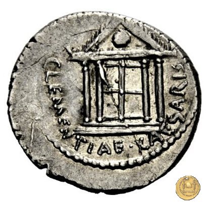 480/21 - denario C. Iulius Caesar / P. Sepullius Macer 44 BC (Roma)