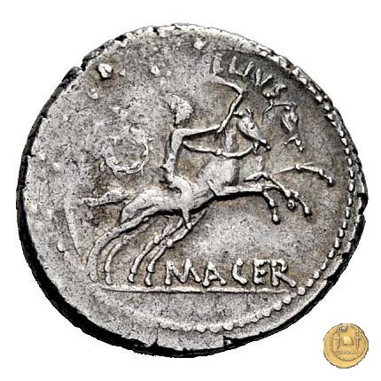 480/21 - denario C. Iulius Caesar / P. Sepullius Macer 44 BC (Roma)